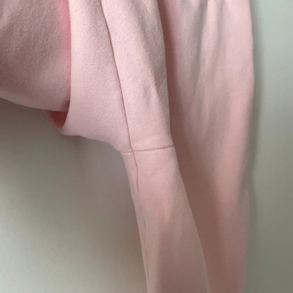 Aritzia TNA Cozy  Fleece Mid Rise Basic Sweatpants Crystal Pink Size Small - Picture 10 of 14
